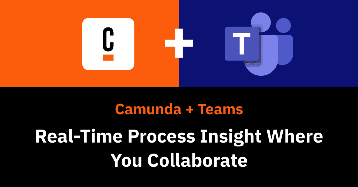 Camunda + Teams: Real-Time Process Insight Where You Collaborate