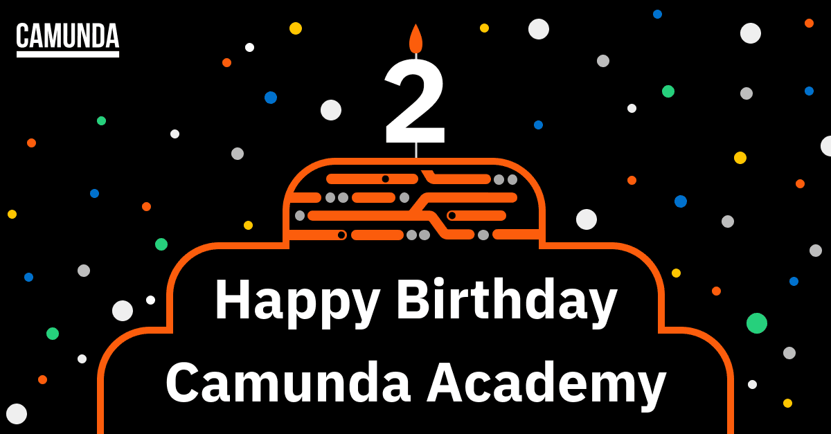 Happy 2nd Birthday Camunda Academy