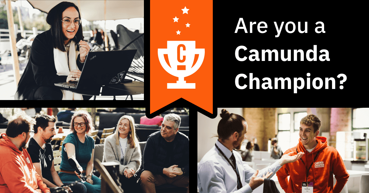 Are you a Camunda Champion?
