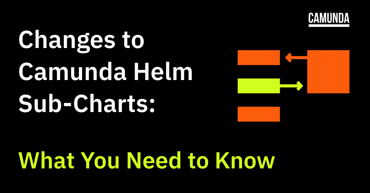 Changes to Camunda Helm Sub-Charts: What You Need to Know
