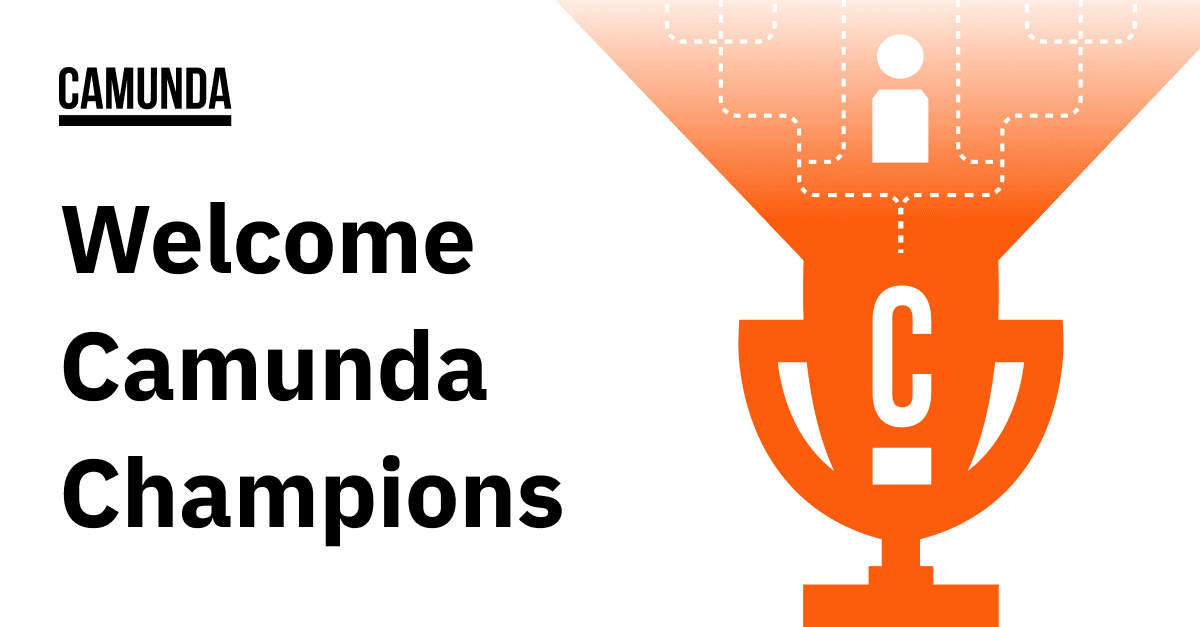 Welcome Camunda Champions!