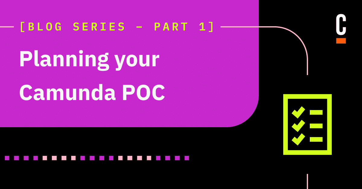 Planning Your Camunda Proof of Concept