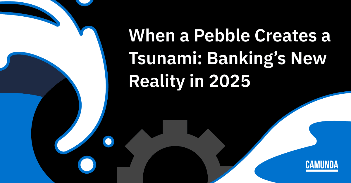 When a Pebble Creates a Tsunami: Banking’s New Reality in 2025