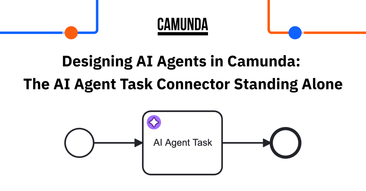 Designing AI Agents in Camunda: The AI Agent Task Connector Standing Alone